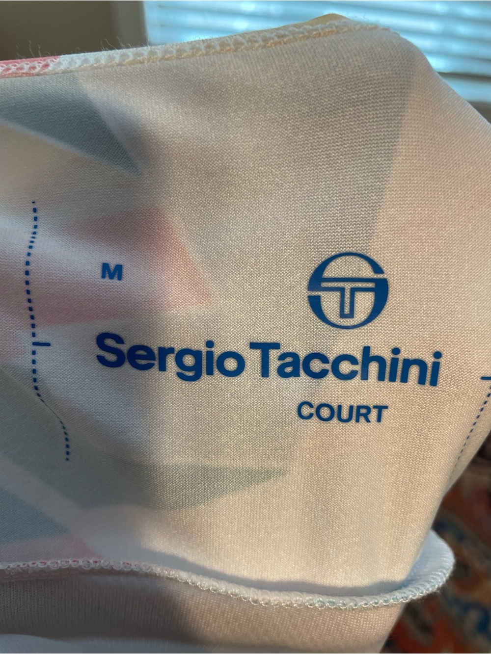 Sergio Tacchini Multicolor Geometric Racerback Tank - Picture 4 of 7
